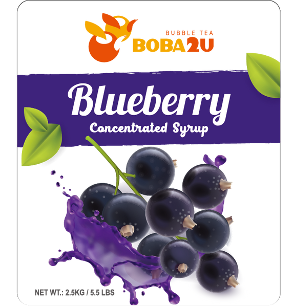 BOBA 2U BLUEBERRY SYRUP