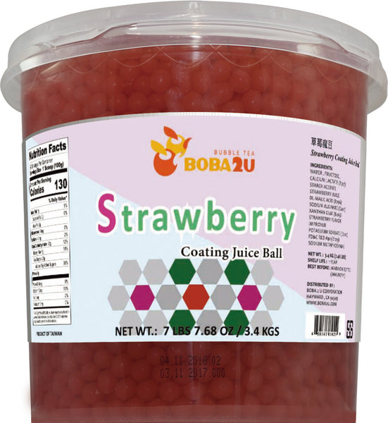 BOBA 2U STRAWBERRY COATING JUICE BALL